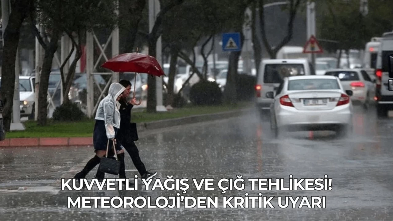 Kuvvetli Yağış ve Çığ Tehlikesi! Meteoroloji’den Kritik Uyarı