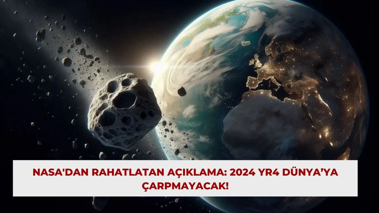 NASA'dan Rahatlatan Açıklama: 2024 YR4 Dünya’ya Çarpmayacak!