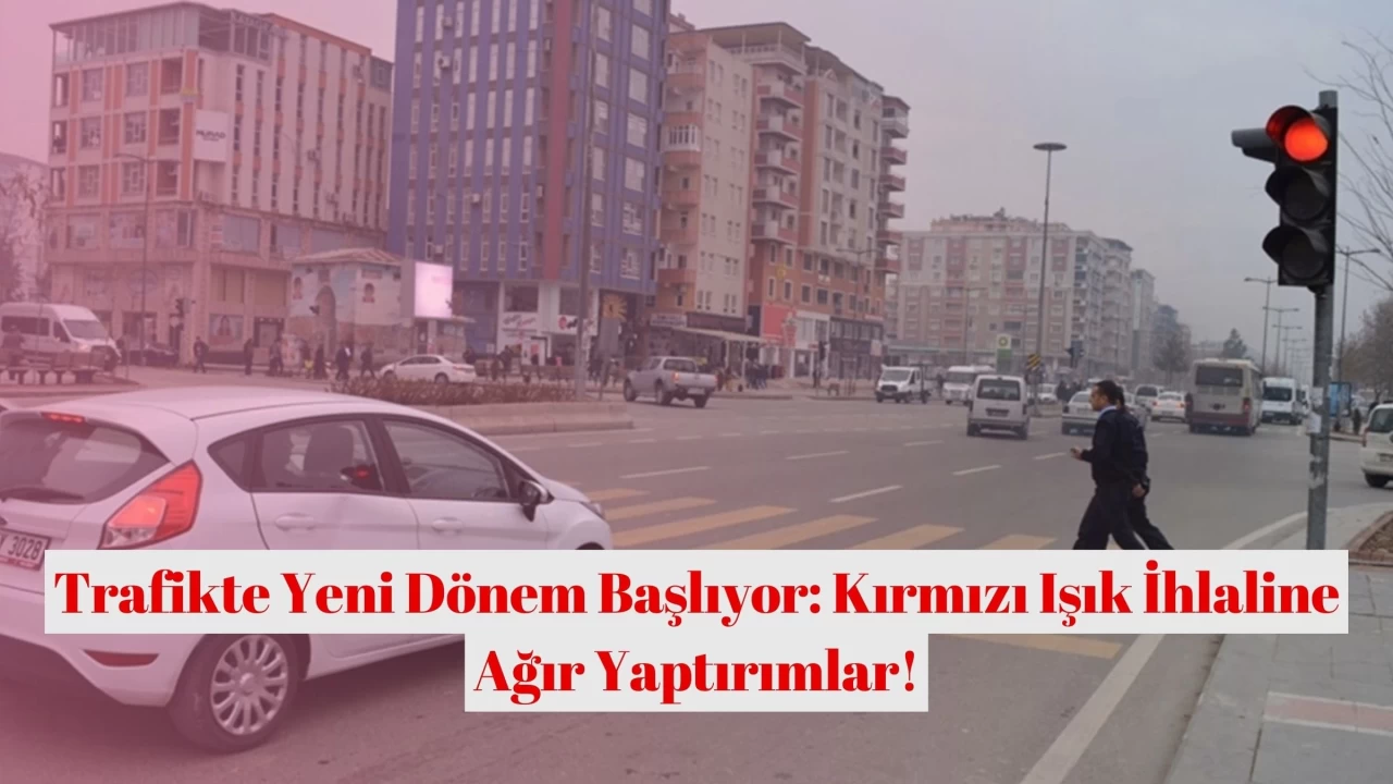 Trafikte Yeni Dönem Başlıyor: Kırmızı Işık İhlaline Ağır Yaptırımlar!