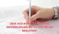 2025 AGS Konu Dağılımı ve Değişiklikler: Bu Yıl Sizi Neler Bekliyor?