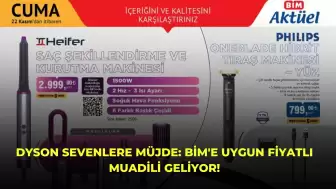 Dyson Sevenlere Müjde: BİM'e Uygun Fiyatlı Muadili Geliyor!