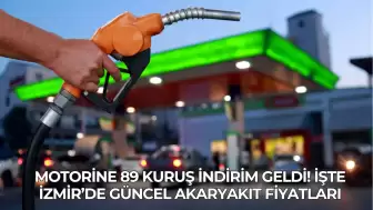 Motorine 89 Kuruş İndirim Geldi! İşte İzmir’de Güncel Akaryakıt Fiyatları