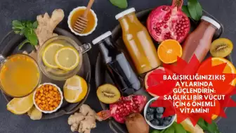 Bağışıklığınızı Kış Aylarında Güçlendirin: Sağlıklı Bir Vücut İçin 6 Önemli Vitamin!