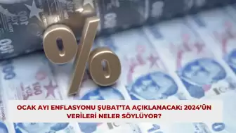 Ocak Ayı Enflasyonu Şubat’ta Açıklanacak: 2024’ün Verileri Neler Söylüyor?