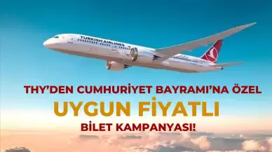 THY’den Cumhuriyet Bayramı’na Özel Uygun Fiyatlı Bilet Kampanyası!