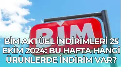 BİM Aktüel İndirimleri 25 Ekim 2024: Bu Hafta Hangi Ürünlerde İndirim Var?