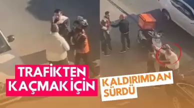 Esenyurt'ta Trafikten Kaçan Sürücü Kaldırımda Yaya Tepkisiyle Karşılaştı