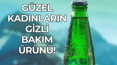 Cildi Güzel Kadınların Gizli Maskesi! Maden Suyu ile Bakım Yapıyorlar!