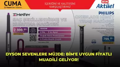 Dyson Sevenlere Müjde: BİM'e Uygun Fiyatlı Muadili Geliyor!