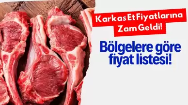 Karkas Et Fiyatlarına Zam Geldi!