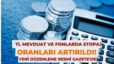 TL Mevduat ve Fonlarda Stopaj Oranları Artırıldı! Yeni Düzenleme Resmi Gazete'de