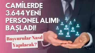 Camilerde 3.644 Yeni Personel Alımı Başladı! Başvurular Nasıl Yapılacak?