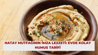 Hatay Mutfağının İmza Lezzeti: Evde Kolay Humus Tarifi