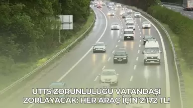 UTTS Zorunluluğu Vatandaşı Zorlayacak: Her Araç için 2.172 TL!