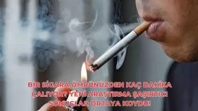 Bir Sigara Ömrünüzden Kaç Dakika Çalıyor? Yeni Araştırma Şaşırtıcı Sonuçlar Ortaya Koydu!