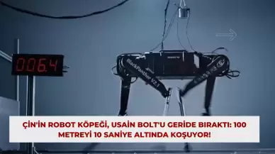 Çin'in Robot Köpeği, Usain Bolt'u Geride Bıraktı: 100 Metreyi 10 Saniye Altında Koşuyor!