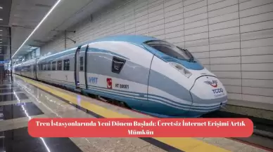 Tren İstasyonlarında Yeni Dönem Başladı: Ücretsiz İnternet Erişimi Artık Mümkün