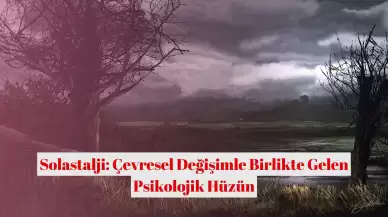 Solastalji: Çevresel Değişimle Birlikte Gelen Psikolojik Hüzün