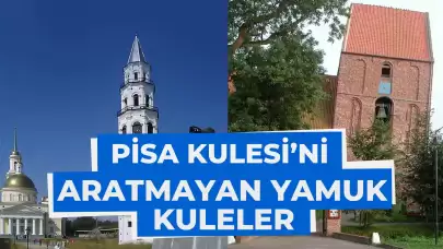 Dünyadaki Tek Eğik Kule Pisa Değil! Bunları Biliyor Olamazsınız...