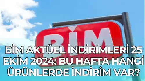 BİM Aktüel İndirimleri 25 Ekim 2024: Bu Hafta Hangi Ürünlerde İndirim Var?