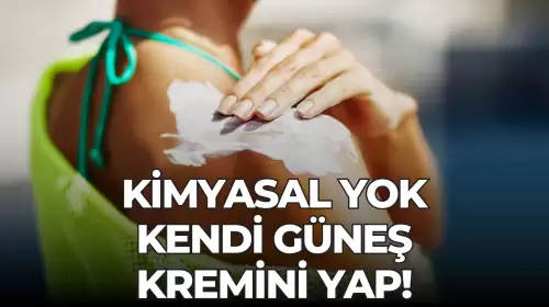 Evde Kimyasal Kullanmadan Güneş Kreminizi Yapın: Doğal Güneş Kremi Tarifi!