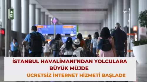 İstanbul Havalimanı’ndan Yolculara Büyük Müjde: Ücretsiz İnternet Hizmeti Başladı!