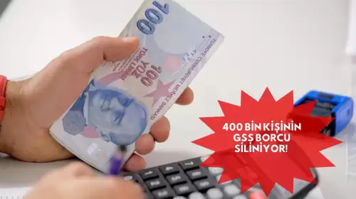 400 Bin Kişinin GSS Borcu Siliniyor!