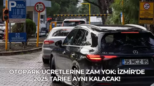 Otopark Ücretlerine Zam Yok: İzmir'de 2025 Tarife Aynı Kalacak!