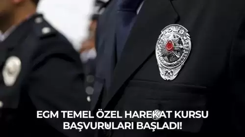 EGM Temel Özel Harekat Kursu Başvuruları Başladı!