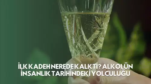 İlk Kadeh Nerede Kalktı? Alkolün İnsanlık Tarihindeki Yolculuğu