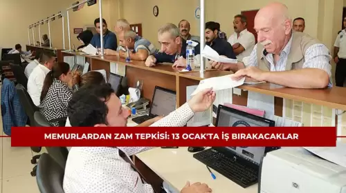 Memurlardan Zam Tepkisi: 13 Ocak'ta İş Bırakacaklar