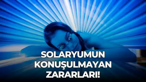 Solaryumda Bronzlaşmanın Bilinmeyen Riskleri! Dikkat Edilmezse Ciltte Yeni Lekeler Çıkarıyor...