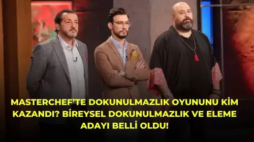 MasterChef’te Dokunulmazlık Oyununu Kim Kazandı? Bireysel Dokunulmazlık ve Eleme Adayı Belli Oldu!