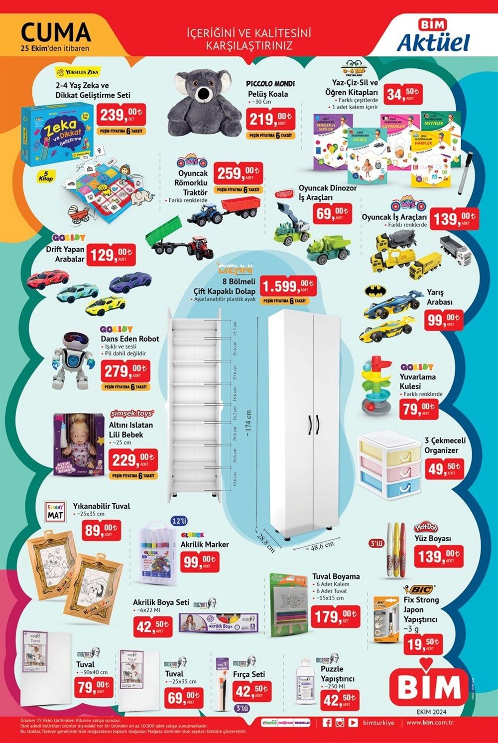 BİM aktüel indirimleri 25 Ekim 2024: BİM markette bu haftaya özel yeni indirimli ürünler - 3