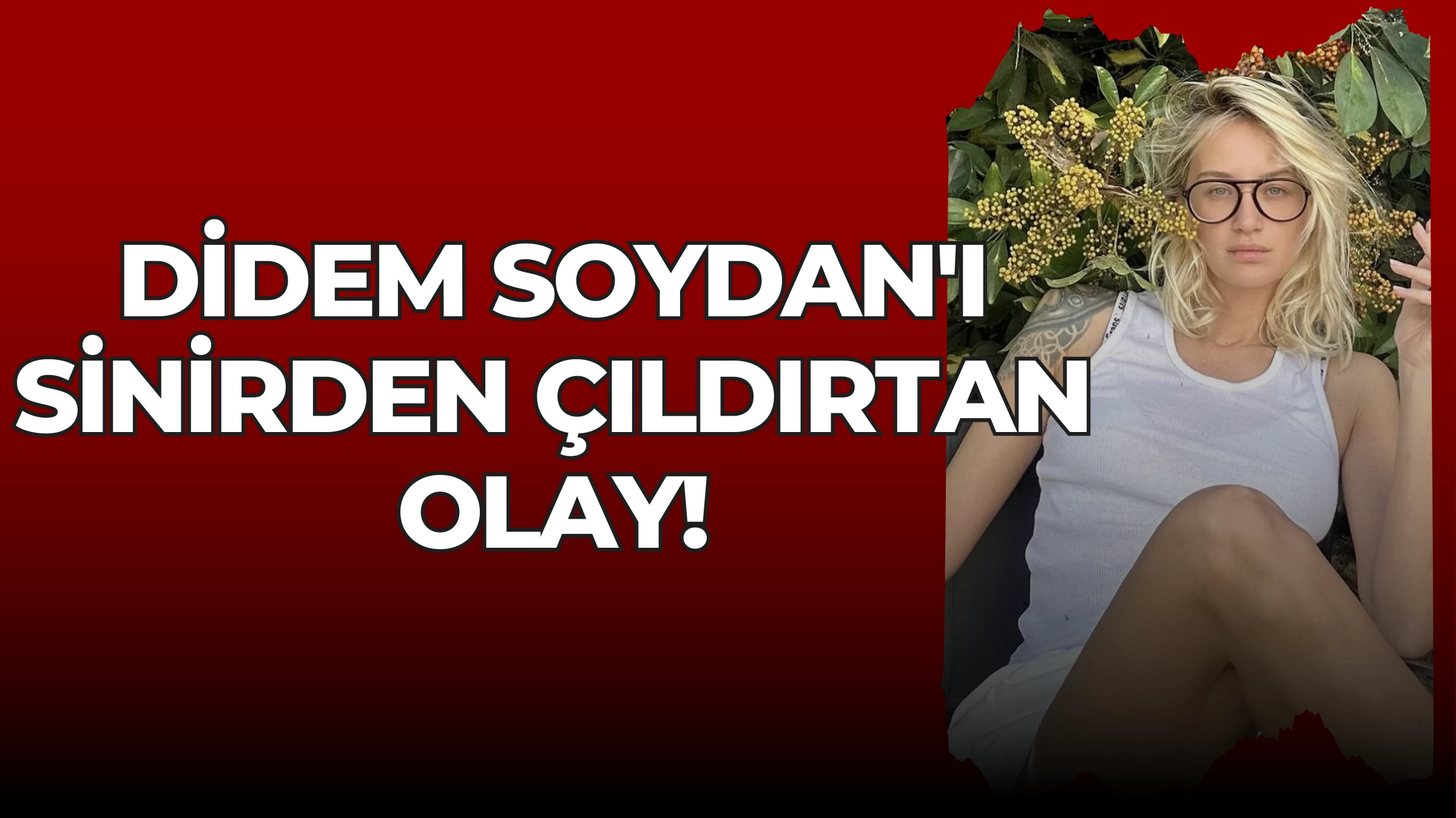 Didem Soydan'ı Sinirden Çıldırtan Olay: Parkta Yere Atılmış Alkol Şişelerine Sert Tepki!