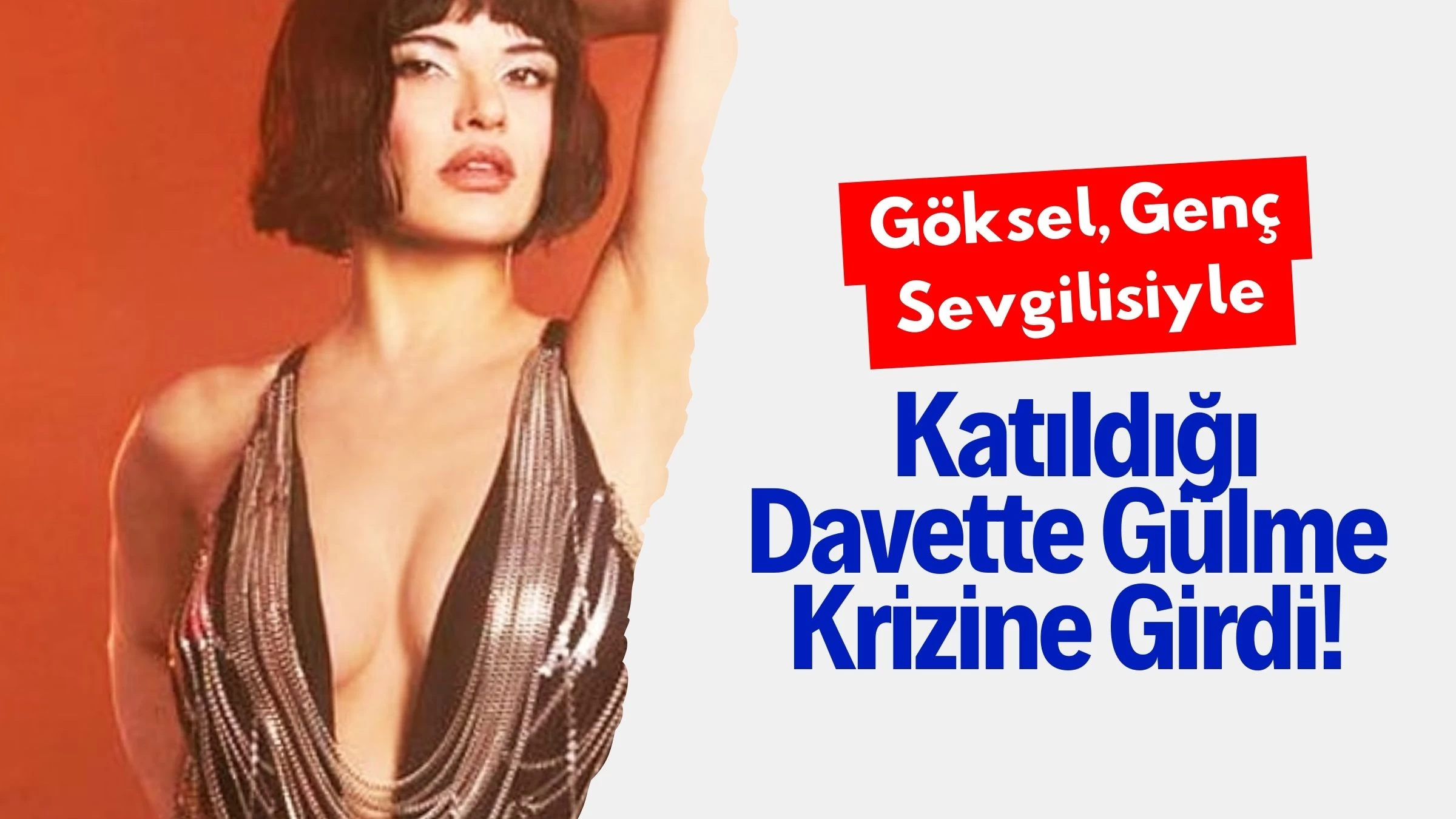 Göksel, Genç Sevgilisiyle Katıldığı Davette Gülme Krizine Girdi!