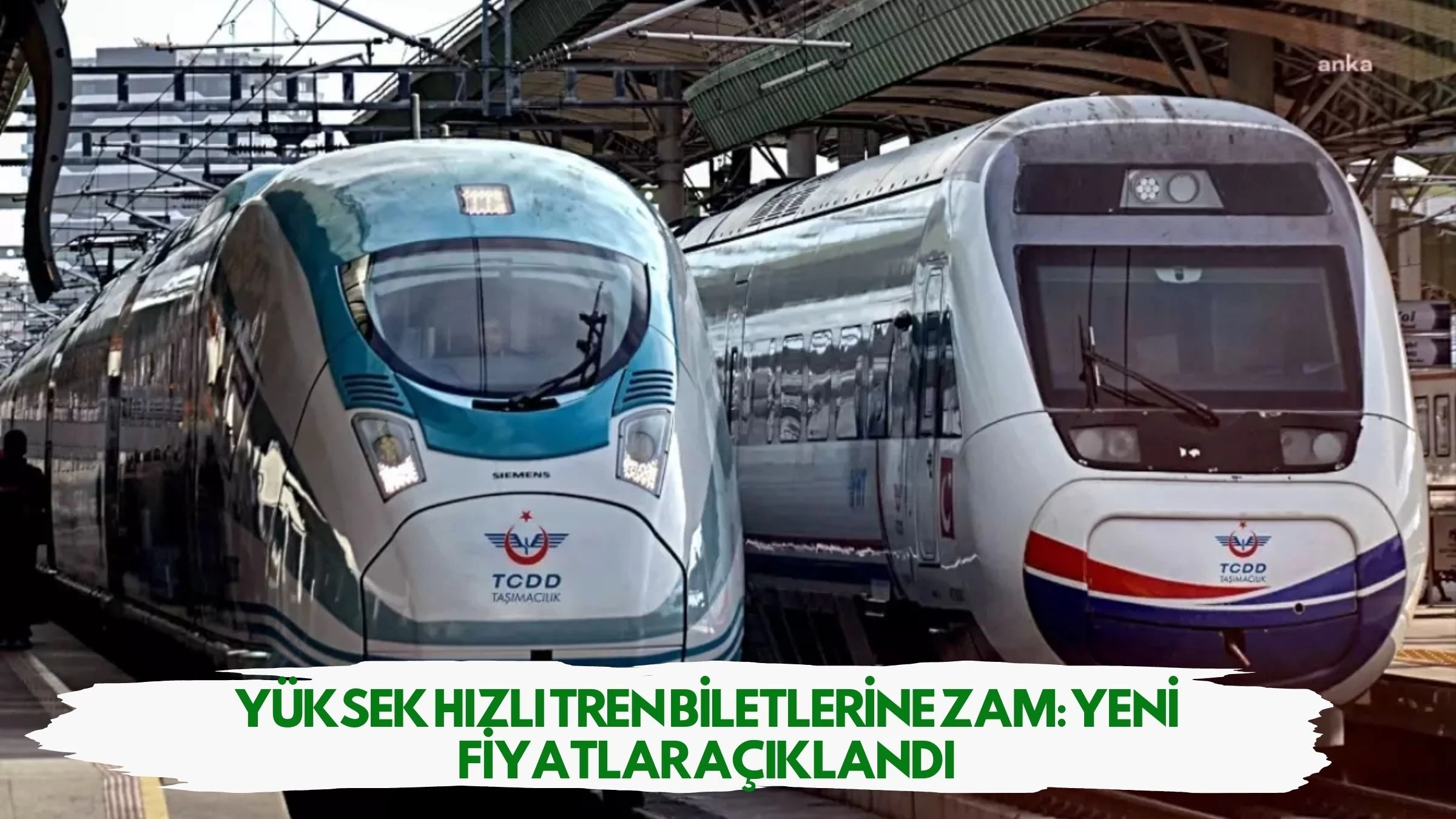 Yüksek Hızlı Tren Biletlerine Zam: Yeni Fiyatlar Açıklandı